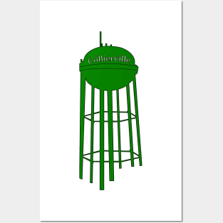 Collierville Water Tower Posters and Art